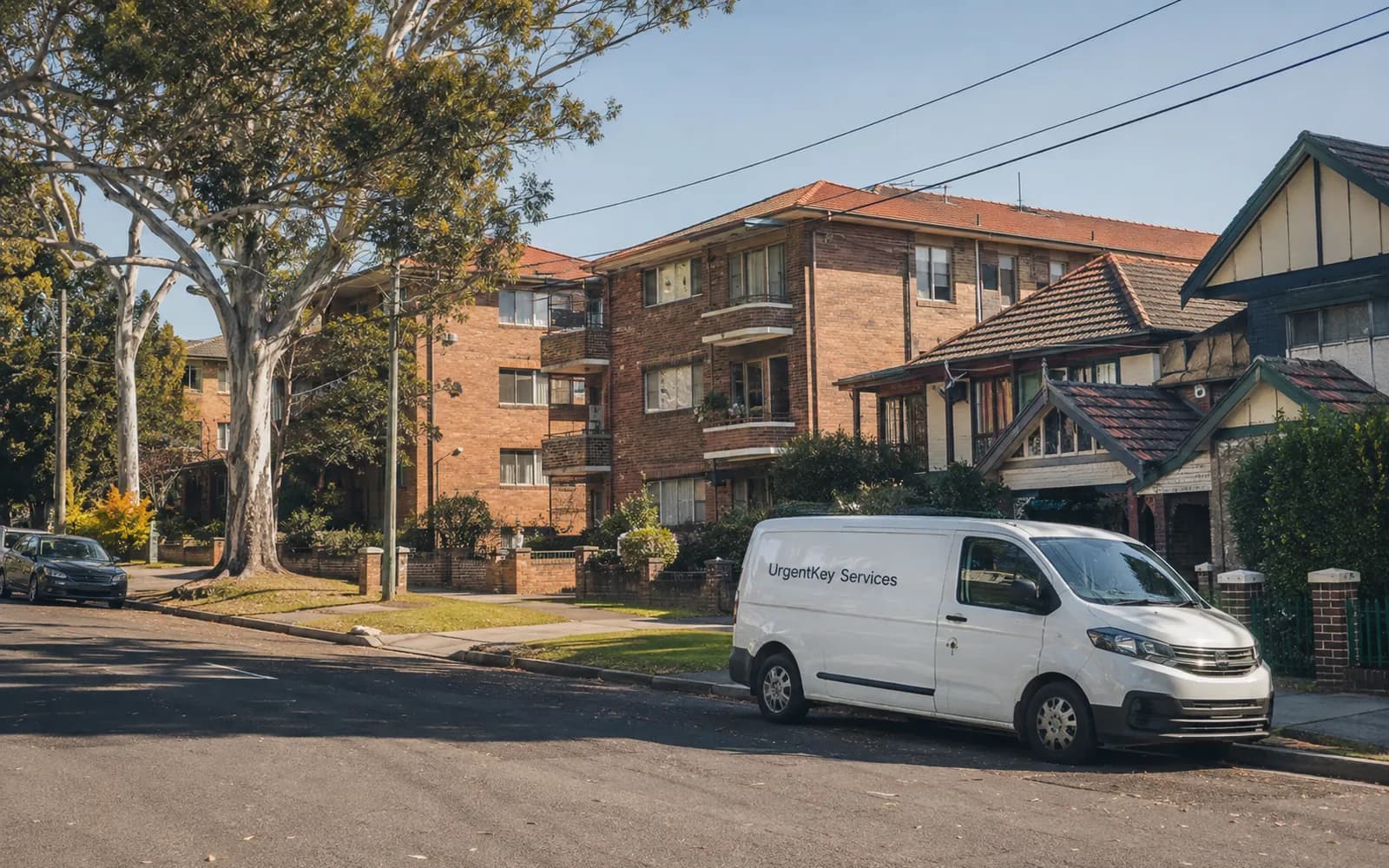 Streetscape of Ashfield, Sydney