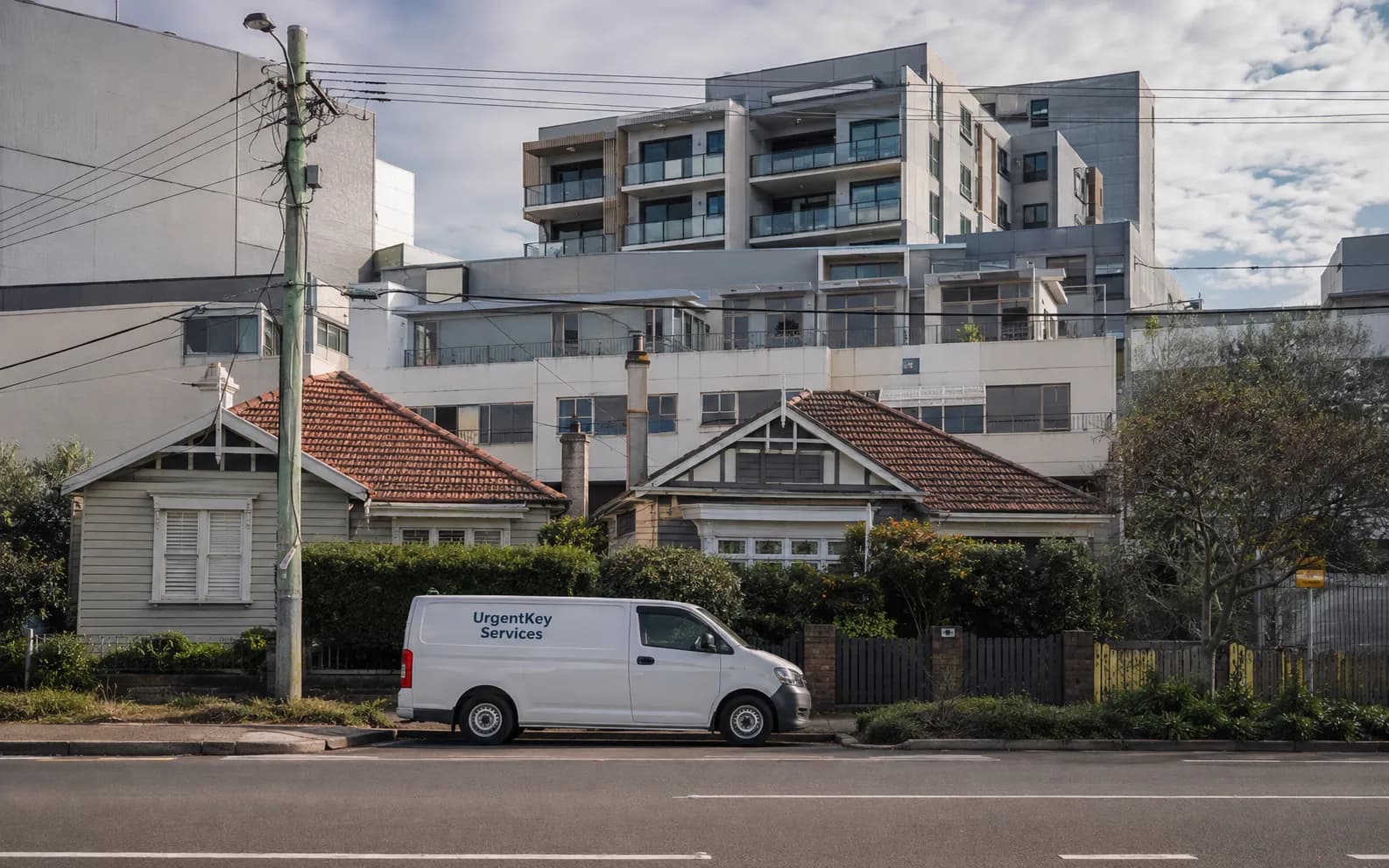 Streetscape of Brookvale, Sydney