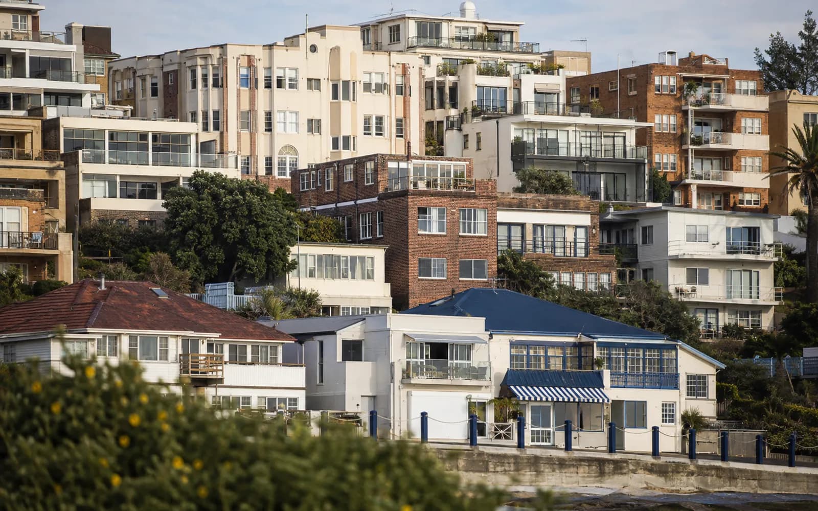 Streetscape of Coogee, Sydney