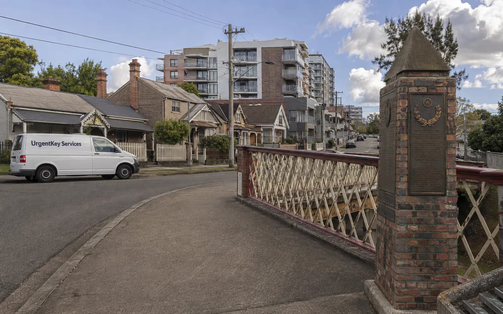 Streetscape of Granville, Sydney