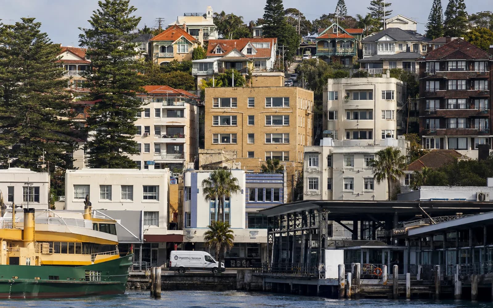 Streetscape of Manly, Sydney