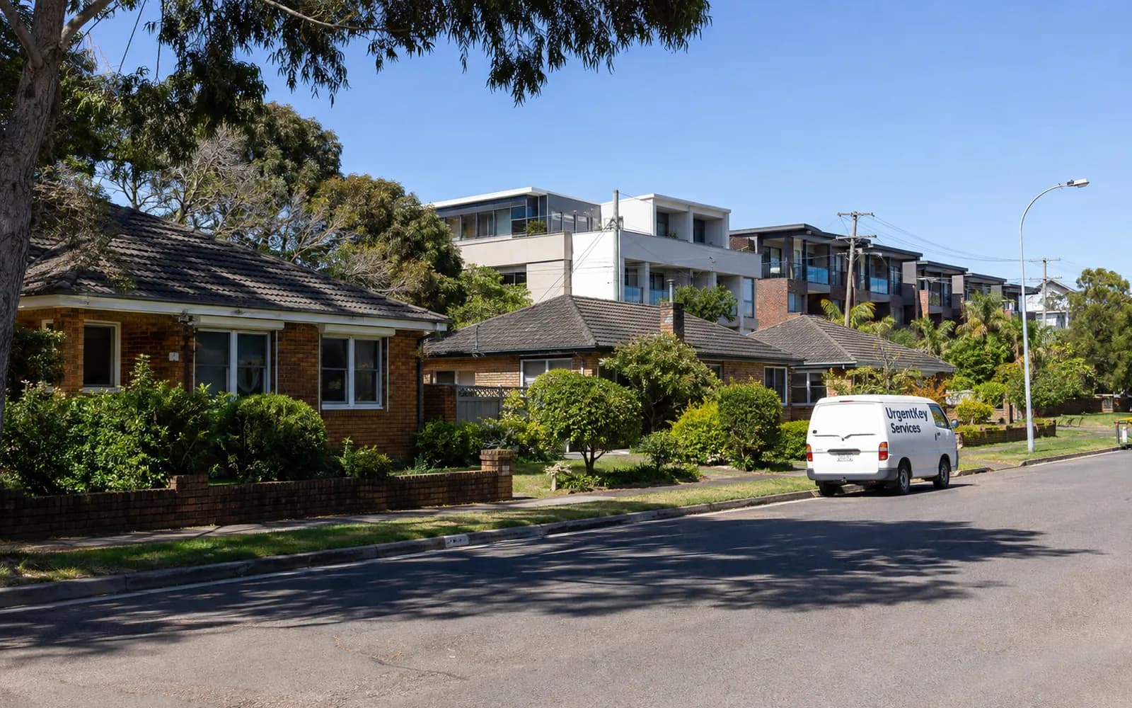 Streetscape of Mona Vale, Sydney