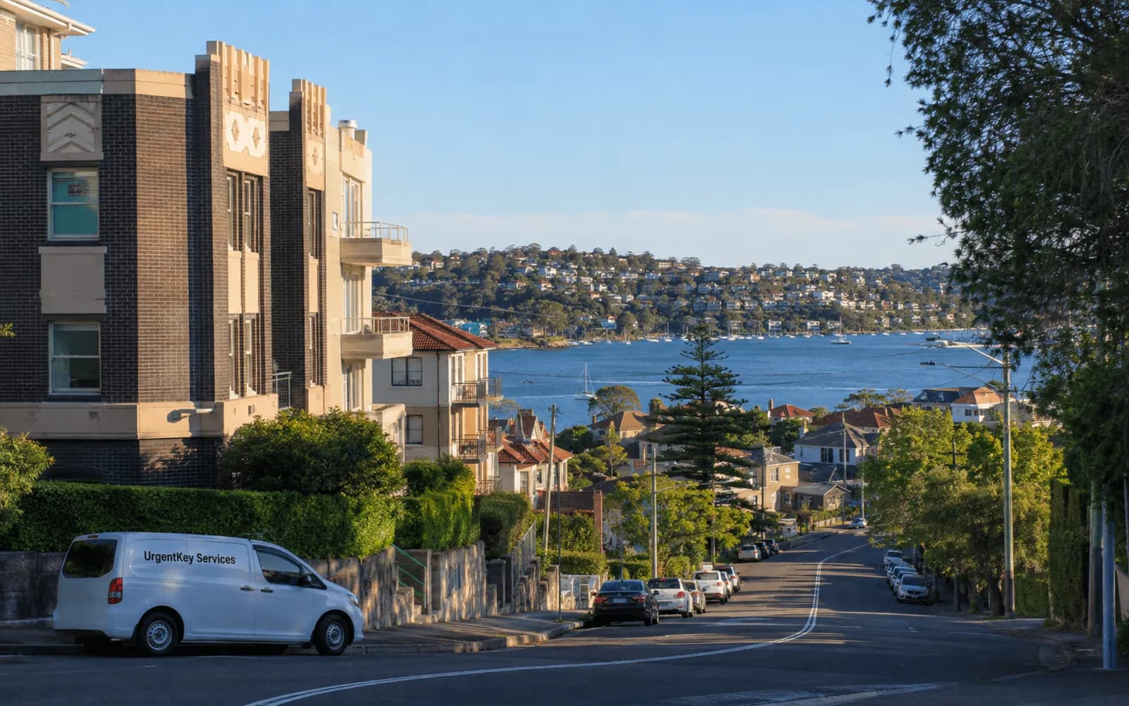 Streetscape of Neutral Bay, Sydney