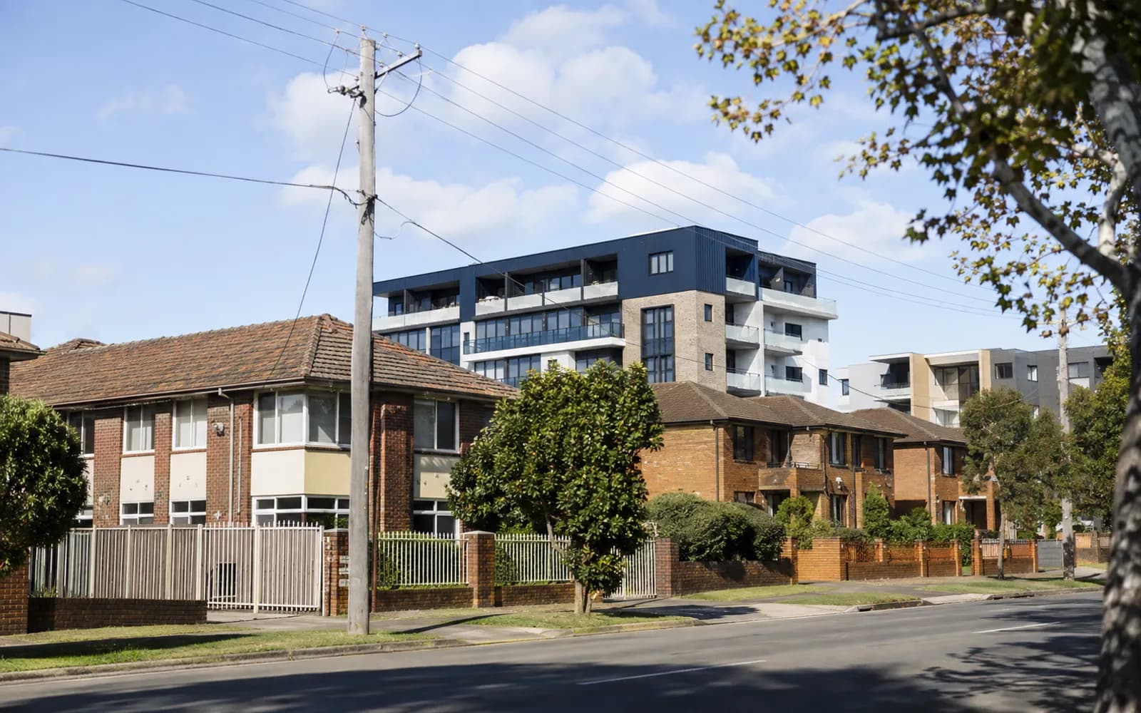 Streetscape of Northmead, Sydney