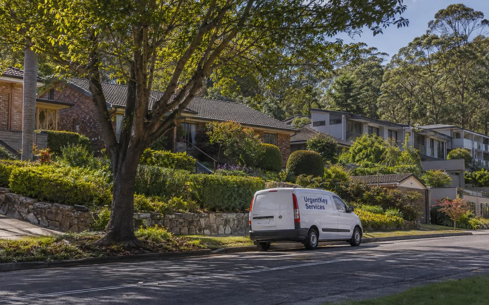 Streetscape of St Ives, Sydney