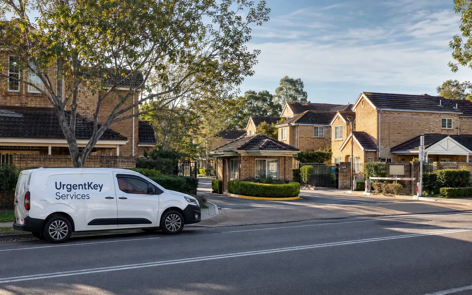 Streetscape of Stanhope Gardens, Sydney