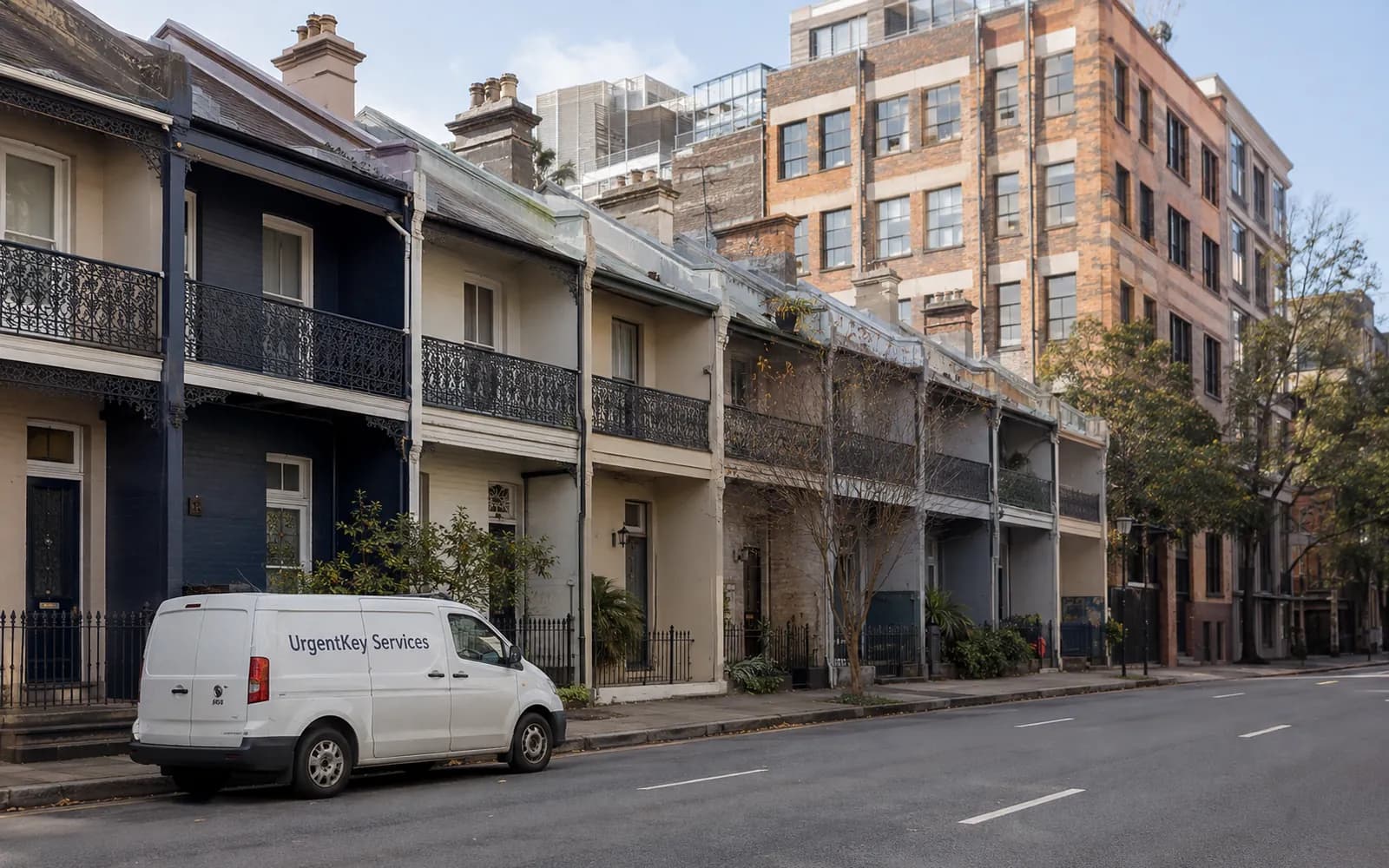 Streetscape of Surry Hills, Sydney
